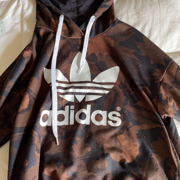 Adidas leaf camo sweatshirt - Picture 3 of 5